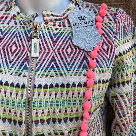 Muy Muy Fancy Collection Jacket Pom Pom Small - Picture 2 of 8